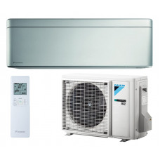 Инверторный кондиционер серебристого цвета Daikin FTXA35BS/RXA35A