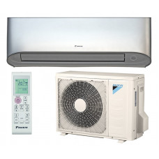Инверторный кондиционер серебристого цвета Daikin FTXK50AS/RXK50A