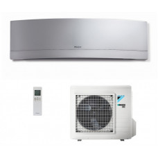 Инверторный кондиционер серебристого цвета Daikin FTXJ25M-S/RXJ25M